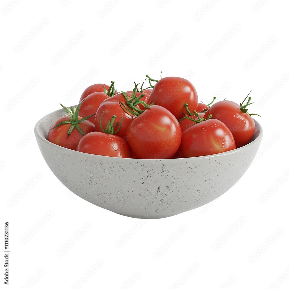 Bowl of Red Tomatoes