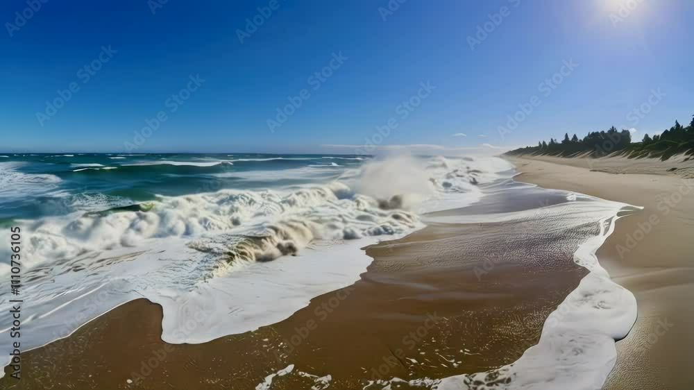 Stunning Ocean Waves Crashing on Sandy Shore: Top 10 Breathtaking Beach Views Stunning Ocean Waves Crashing on Sandy Shore: Top 10 Breathtaking Beach Views