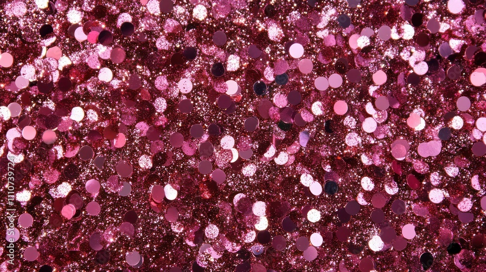 Fototapeta premium Photograph of an abstract rose gold glitter background