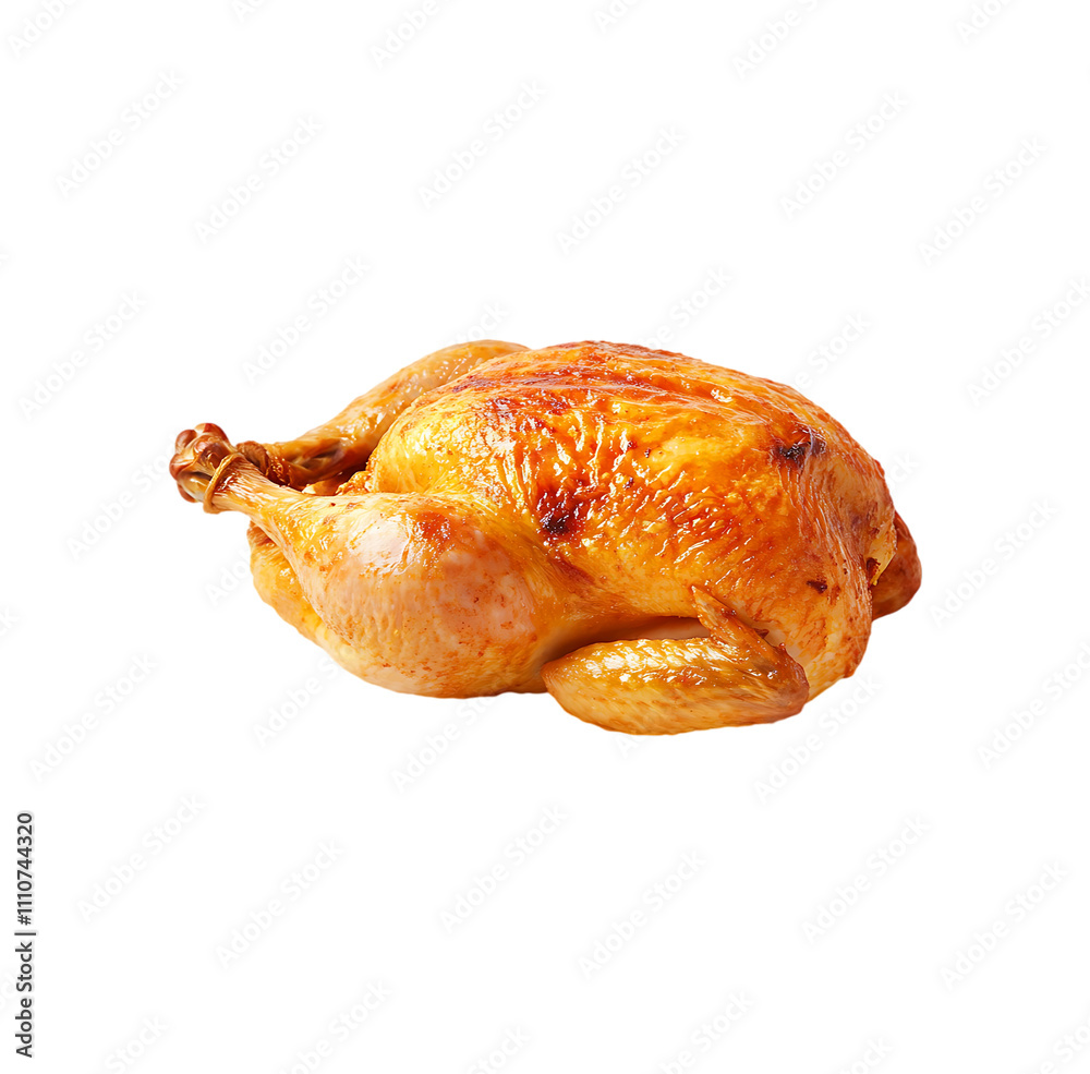Roasted Chicken isolated on a transparent background. Grilled Chicken Roasted Chicken isolated on a transparent background. Grilled Chicken