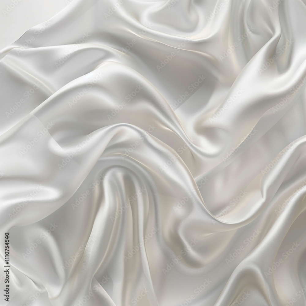 Abstract White Silk Fabric Texture
Abstract White Silk Fabric Texture