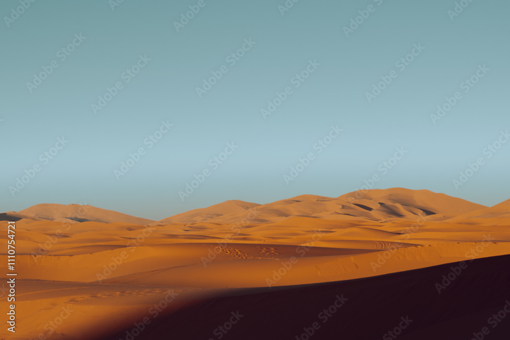 Fototapeta premium Sand dunes in the desert