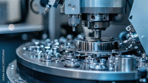 A close-up of advanced laboratory equipment, highlighting the precision of scientific tools