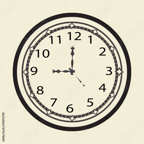 Modern and Stylish Wall Clock Design