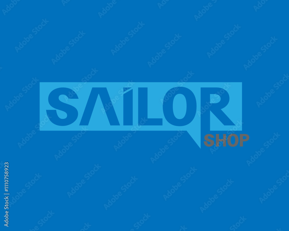 Most Beautiful Sailor shop Logo Design Most Beautiful Sailor shop Logo Design