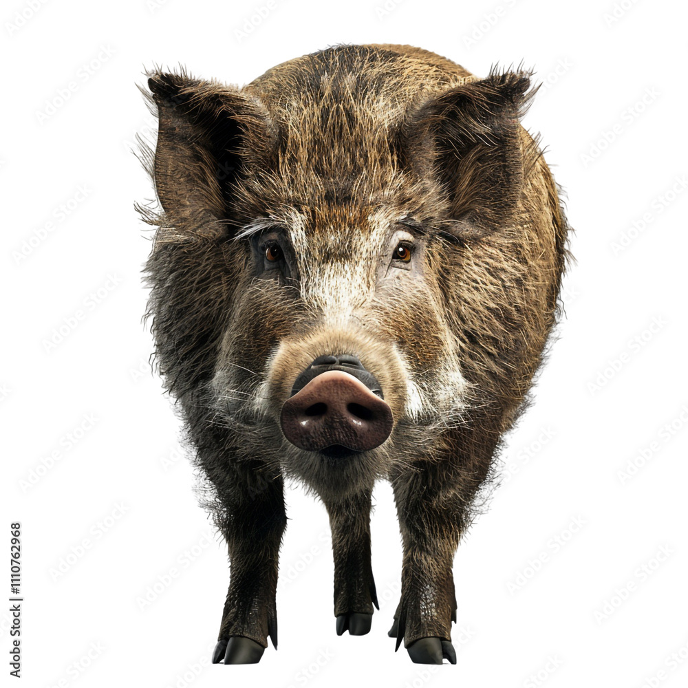 Fototapeta premium Wild Boar Close Up