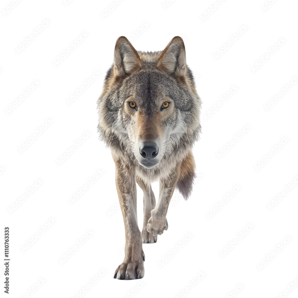Obraz premium Gray Wolf Portrait