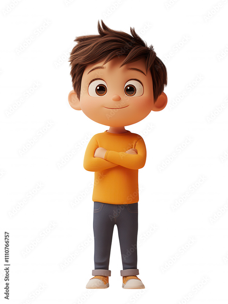 Confident Young Female Character Embodying Warmth and Youthful Energy in Bright Yellow Shirt with Gradient Gray Background Confident Young Female Character Embodying Warmth and Youthful Energy in Bright Yellow Shirt with Gradient Gray Background