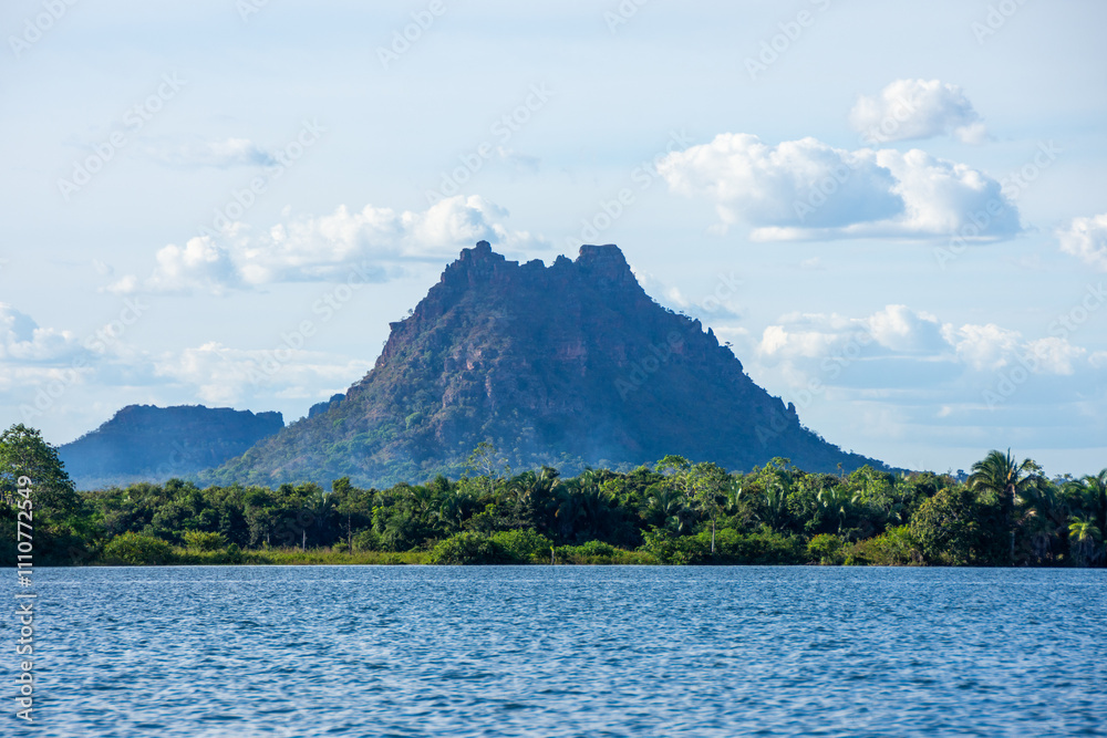 Landscape of Chapada das Mesas National Park from Tocantins River - Carolina, State of Maranhão Landscape of Chapada das Mesas National Park from Tocantins River - Carolina, State of Maranhão