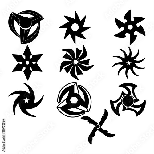 ninja war tools to fight the enemy.