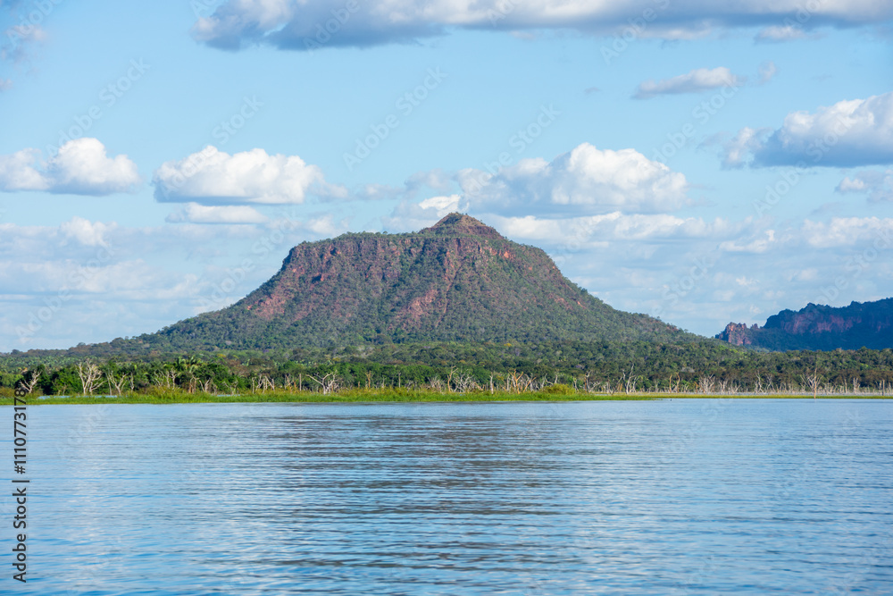 Landscape of Chapada das Mesas National Park from Tocantins River - Carolina, State of Maranhão Landscape of Chapada das Mesas National Park from Tocantins River - Carolina, State of Maranhão
