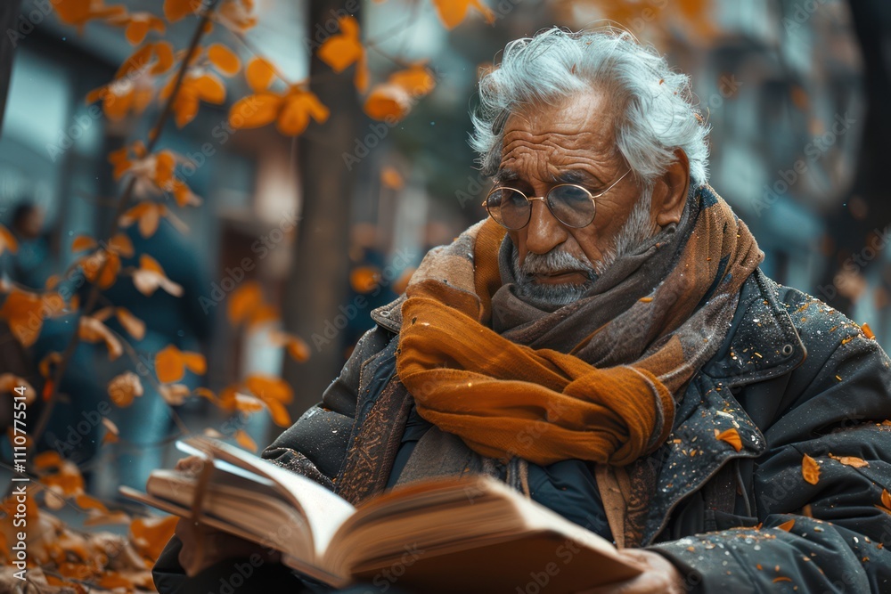 Faith Amidst Chaos: Man Reading Bible in Street During War, United in Prayer for Unity and Strength Beyond Destruction Faith Amidst Chaos: Man Reading Bible in Street During War, United in Prayer for Unity and Strength Beyond Destruction