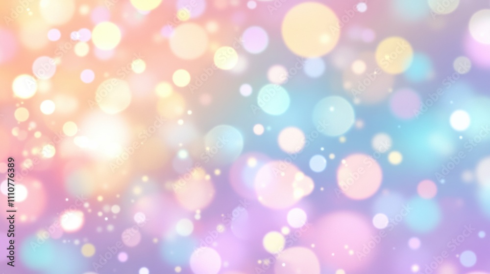 A dreamy pastel bokeh background perfect for creative projects. A dreamy pastel bokeh background perfect for creative projects.