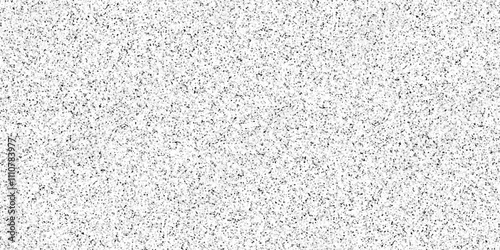 White granite terrazzo floor seamless pattern .concrete textured surface .Grain dots white wall background texture .stone granite black white background marble surface pattern.