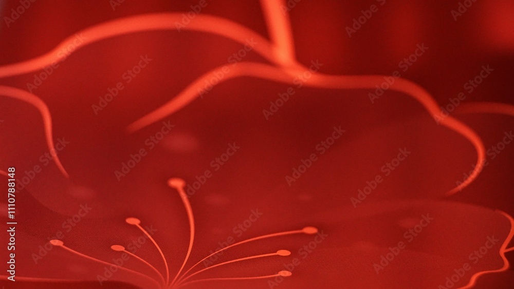 Obraz premium Red light background colorful 