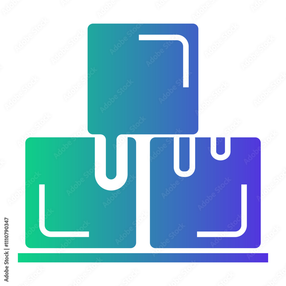 ice Gradient icon ice Gradient icon