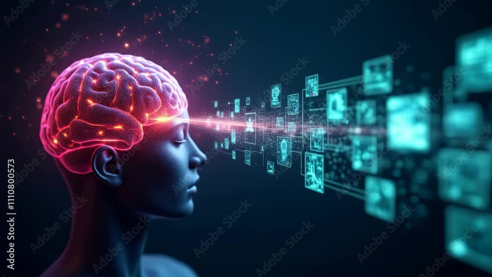Exploring the connection between brain activity and digital information processing