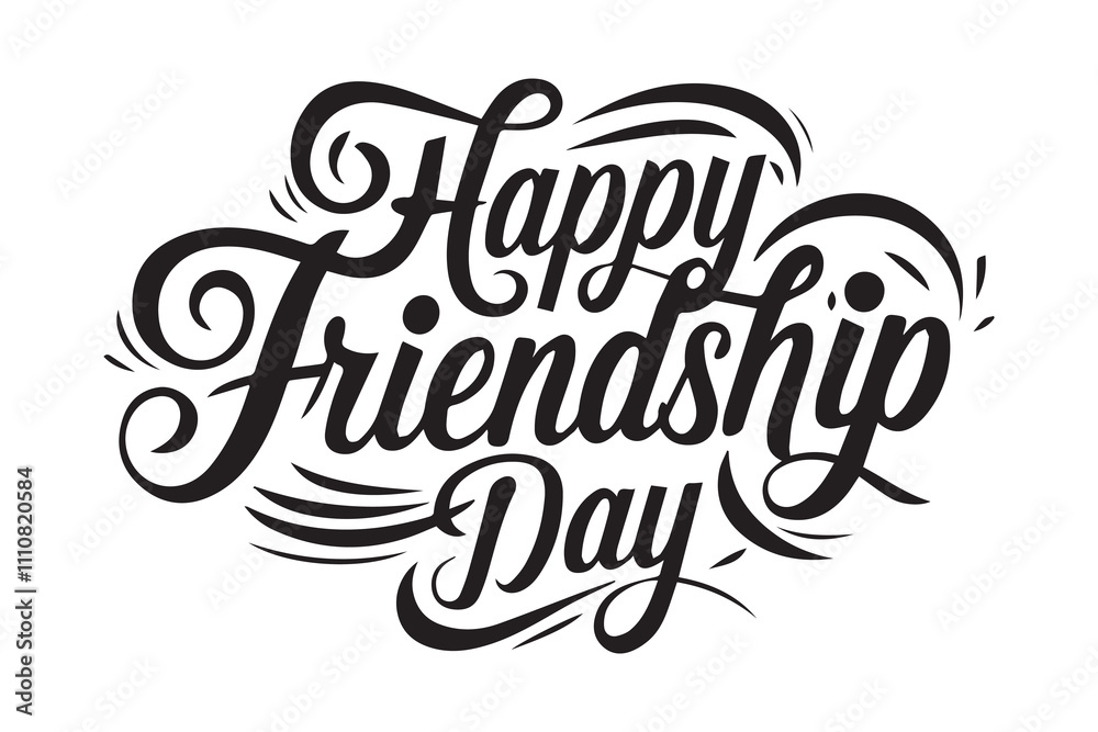 happy friendship day calligraphy design happy friendship day calligraphy design