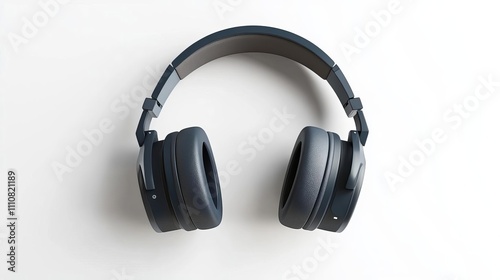 Wireless Headphones Music Listening Audio Device Dark Gray Over Ear Technology Studio Shot