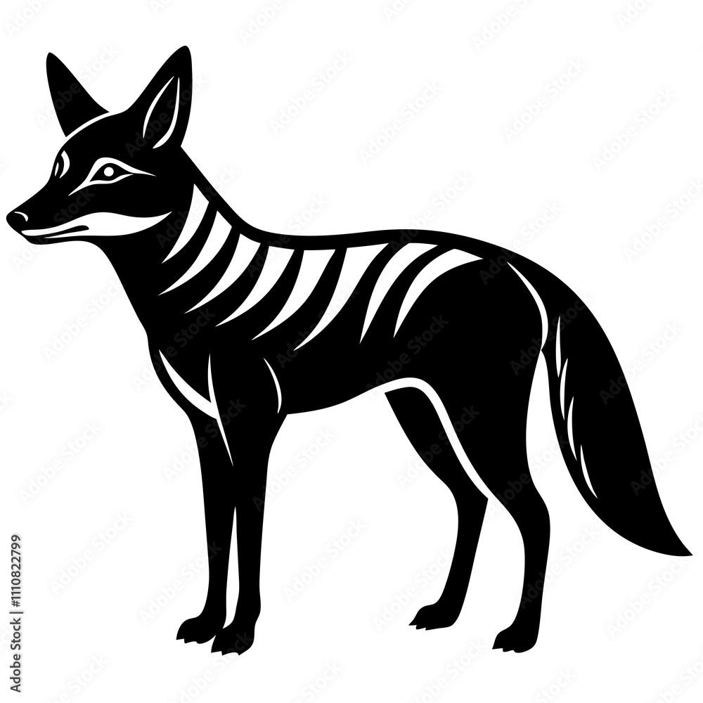 jacka silhouette vector illustration jacka silhouette vector illustration
