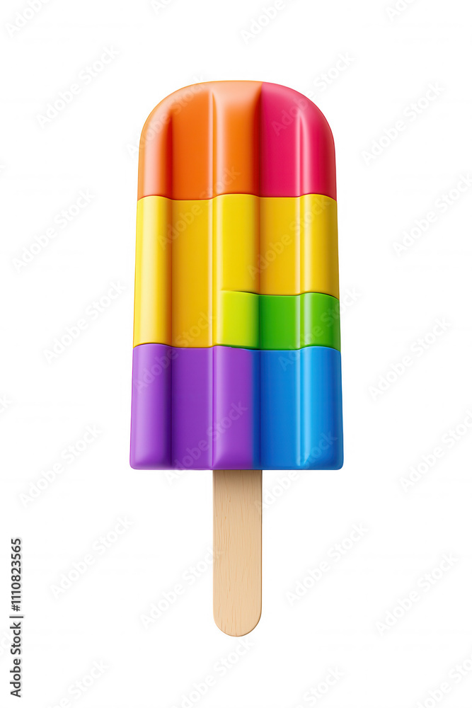 Vibrant Rainbow Ice Cream Cone on Black Background with Hidden Details Vibrant Rainbow Ice Cream Cone on Black Background with Hidden Details