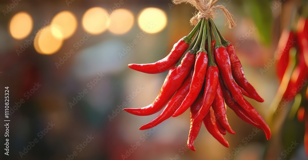 Chili. AI generated illustration. Chili. AI generated illustration.