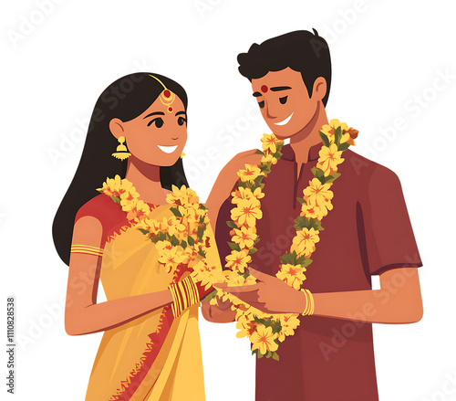 Celebrating love and marriage in India.