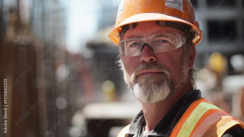 Dedicated Construction Worker, Focused on the Task at Hand Dedicated Construction Worker, Focused on the Task at Hand