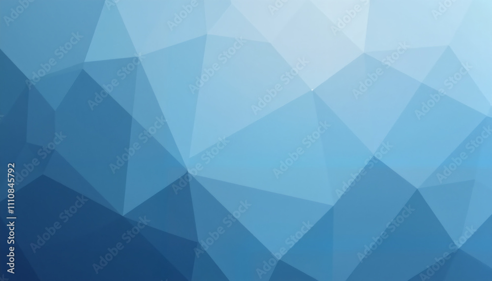 Blue geometric polygonal background with gradient tones Blue geometric polygonal background with gradient tones
