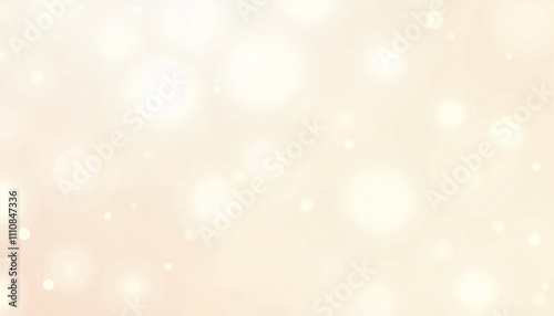 Soft beige bokeh light background