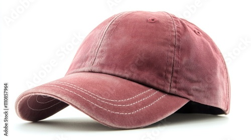Casual Baseball Cap on White Background photo
