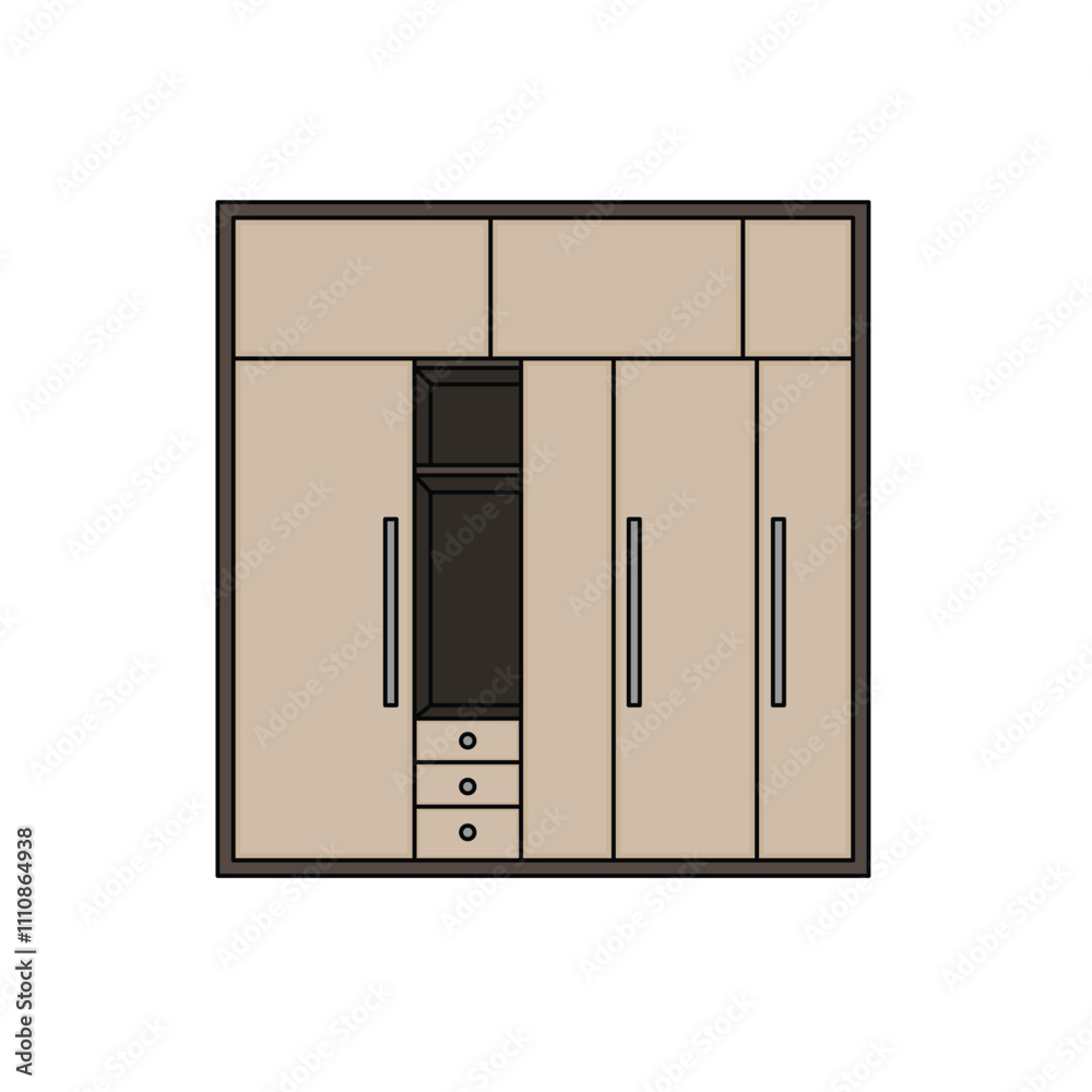 Cupboard Illustration 18