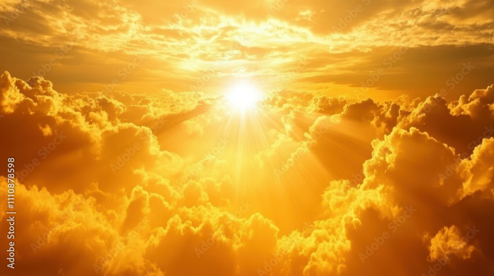 Tranquil landscape photography golden sunset and scenic cloud view Tranquil landscape photography golden sunset and scenic cloud view