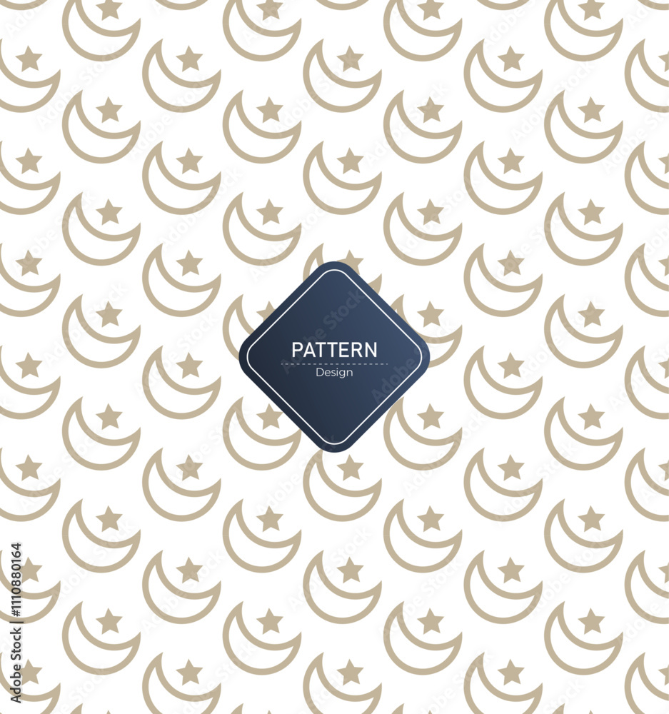 Abstract geometric simple minimalistic moon pattern Abstract geometric simple minimalistic moon pattern