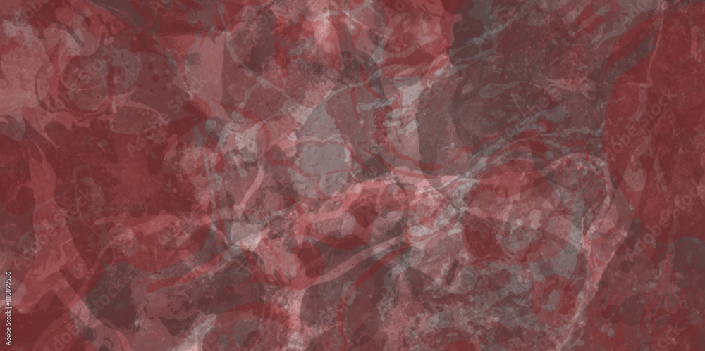 Fototapeta premium Luxurious red and black grungy marble texture abstract background, marble pattern texture background for design pattern is concrete wall of rock stone polished granite dark red and grey background.
