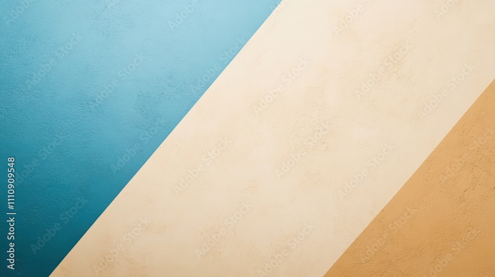 A stylish abstract wall design featuring blue, beige, and sandy tones, perfect for backgrounds in digital media, interior design projects, or promotional materials, It adds a modern touch, A stylish abstract wall design featuring blue, beige, and sandy tones, perfect for backgrounds in digital media, interior design projects, or promotional materials, It adds a modern touch,