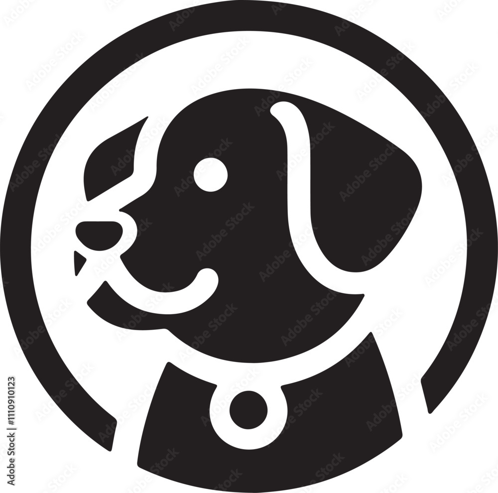 Cute Dog vector with white background Cute Dog vector with white background
