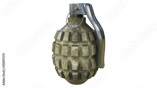  Hand Grenade 3D render