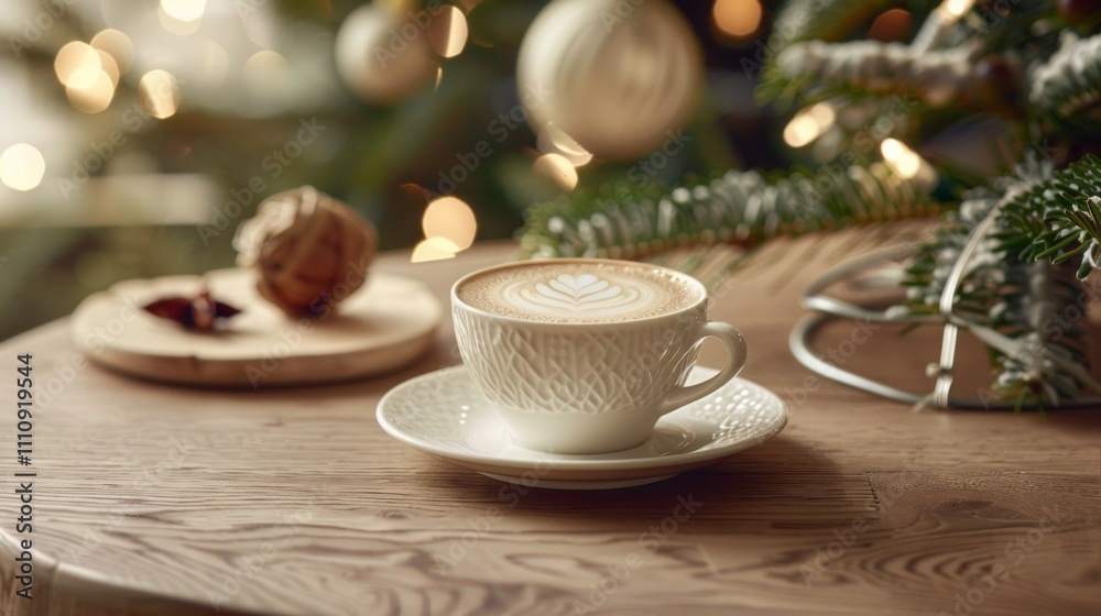 A cup of coffee on the table A cup of coffee on the table