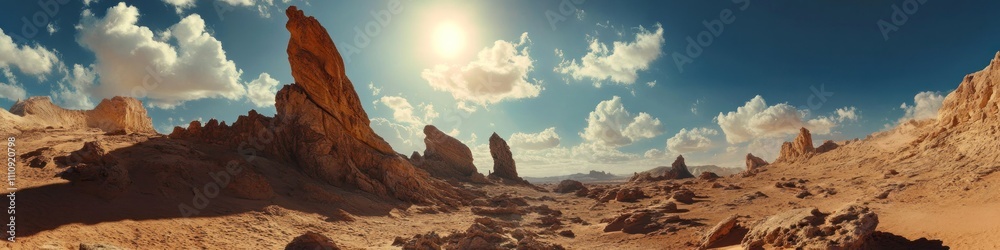 Fototapeta premium Desert Rock Formations