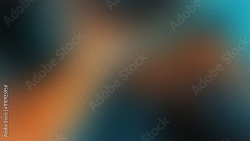 blue orange gradient dark, inky black, with abstract with Texture, Noise.