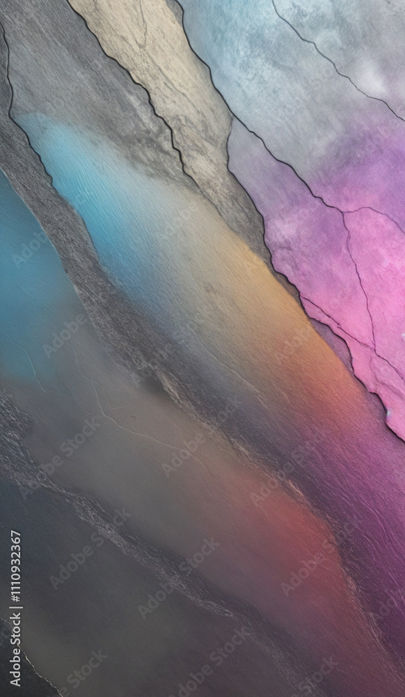 Fototapeta premium Iridescent plaster concrete texture