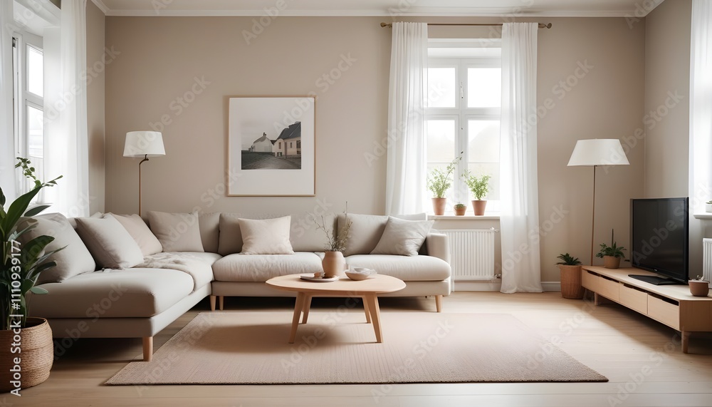 Scandinavian living room interior design zoom background Scandinavian living room interior design zoom background