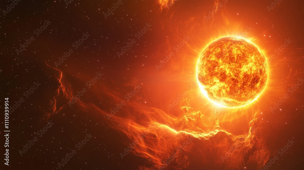 Obraz premium Celestial Bodies Planets