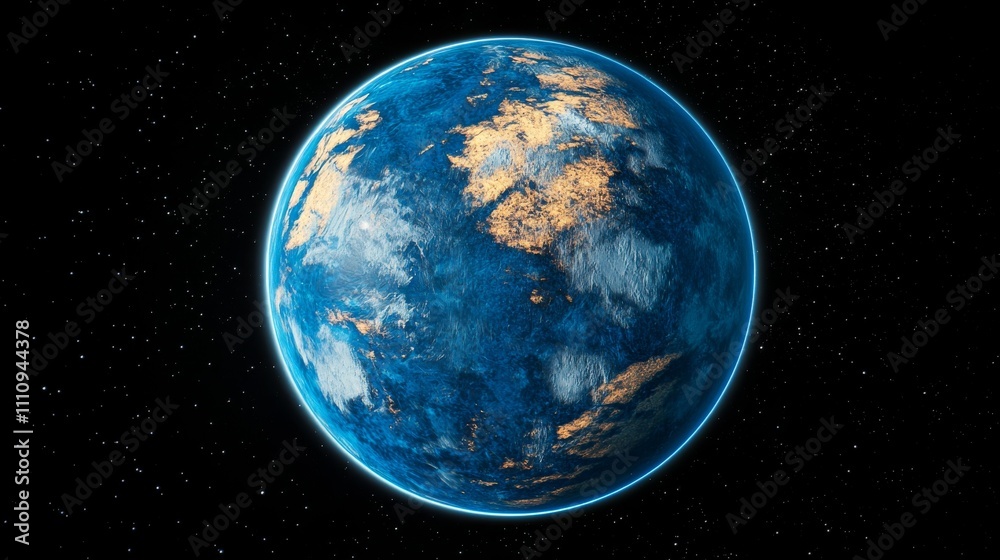 Obraz premium Celestial Bodies Planets