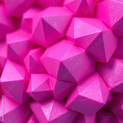 Polygonal shapes in fuchsia burlywood polygonal wallpaper abstract geometric background concept macro photography  photo