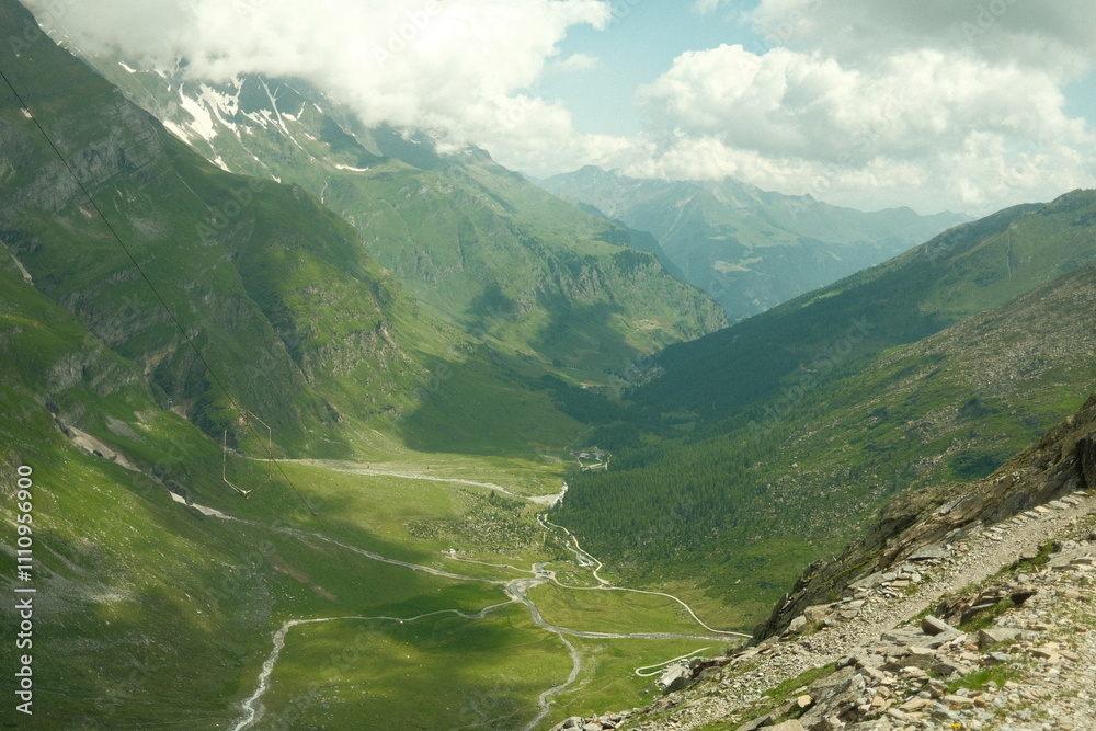 Fototapeta premium view from the mountain