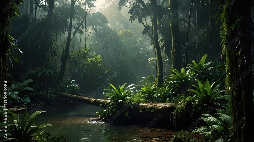 Lush Jungle Stream Lush Jungle Stream