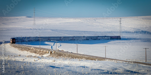 Ankara-Kars (Diesel Train) Eastern Express train wagons details, Türkiye photo