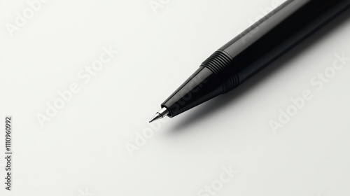 Stylish Pen on Writing Paper